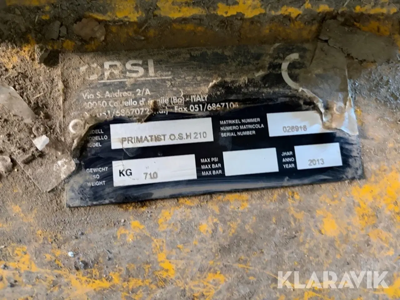 Billede 5 - Slagleklipper Orsi Primatist OSH 210