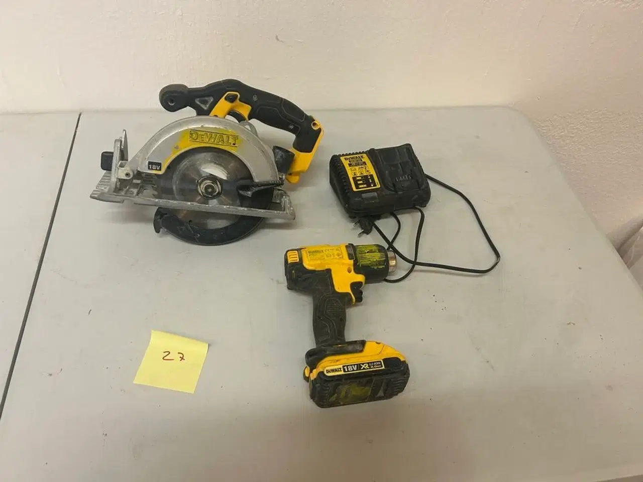 Billede 1 - DEWALT Varmepistol DCE530 & DEWALT Rundsav DCS391