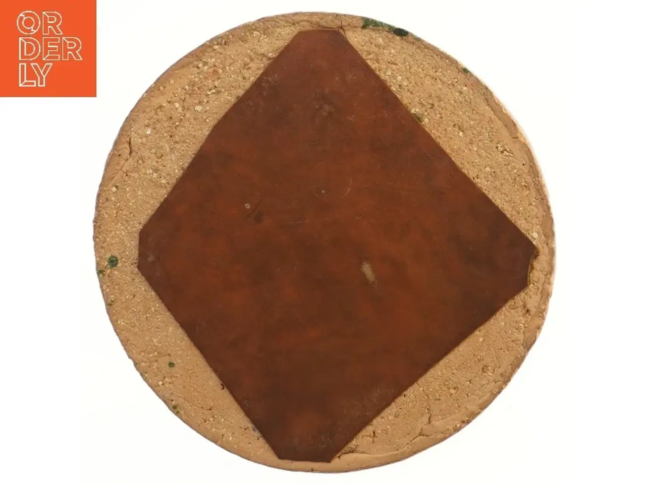 Billede 3 - Rund keramisk og dekorativ skål (str. Ø 26 cm)