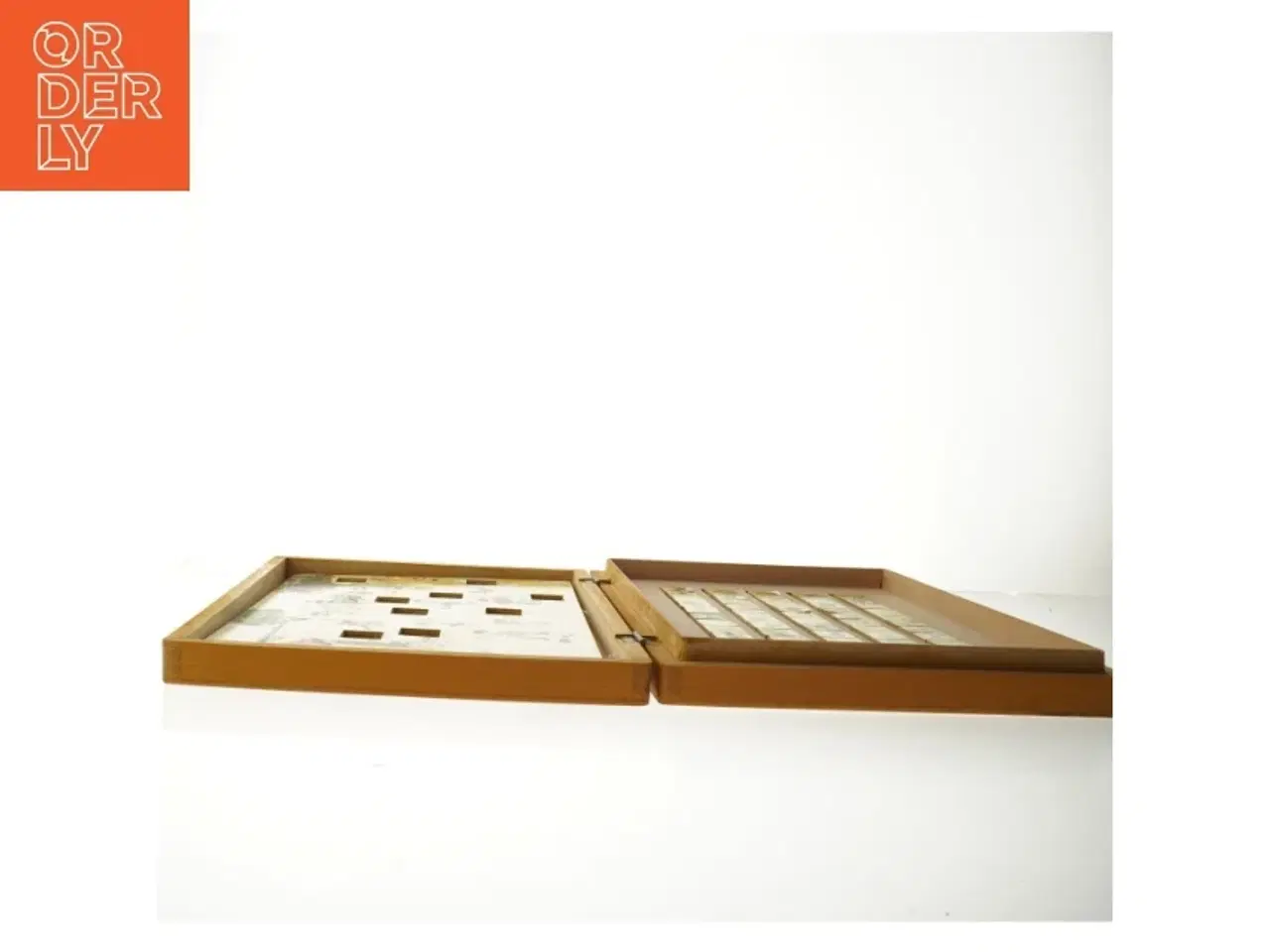 Billede 3 - Retro Træ pædagogisk puslespil (str. 39x28 cm)