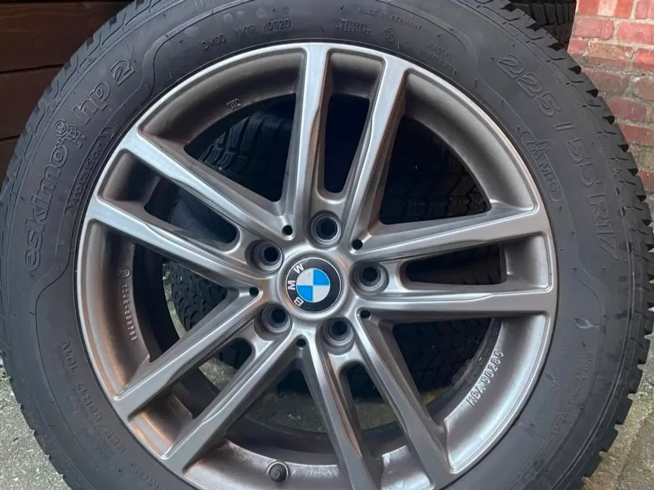 Billede 1 - Vinterdæk med alufælge