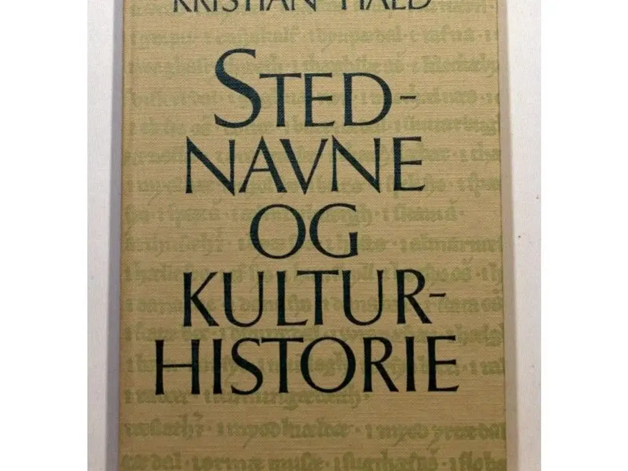 Billede 1 - Stednavne og Kulturhistorie