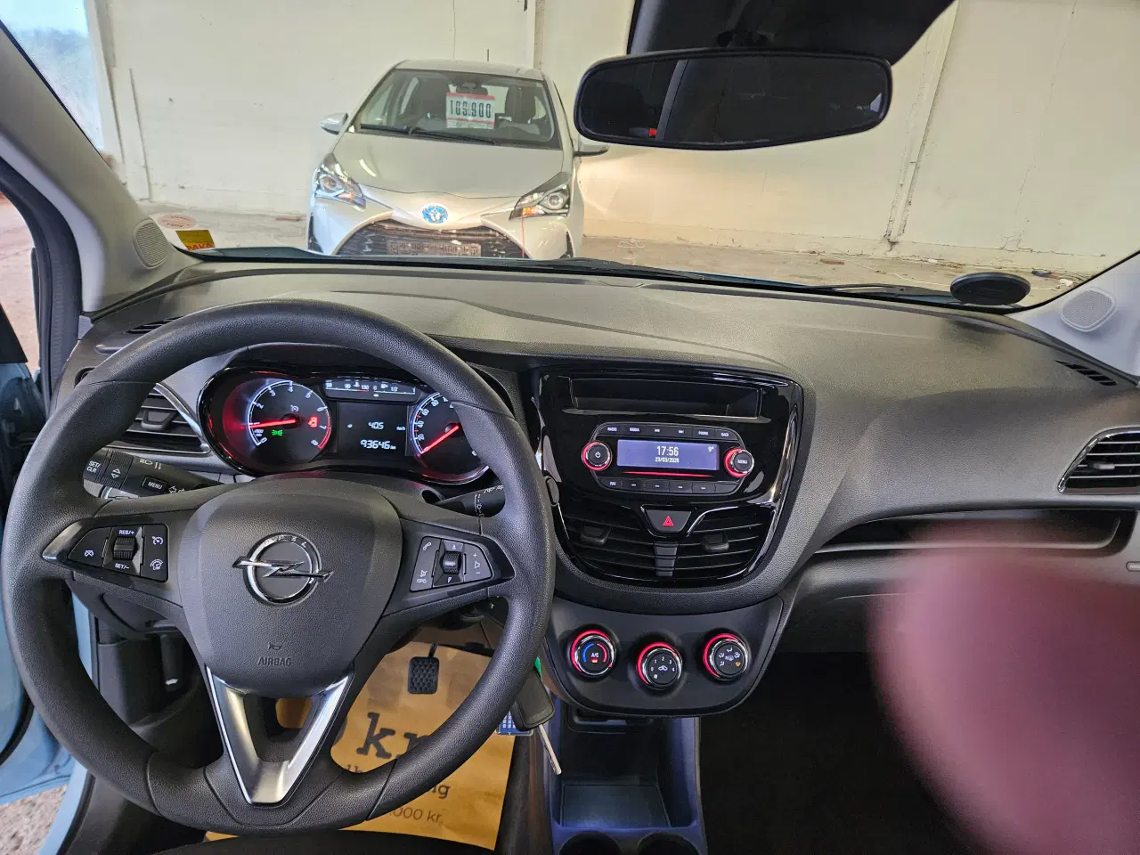 Billede 8 - Rigtig fin 2015 Opel Karl 1,0 Enjoy 75 hk nysynet