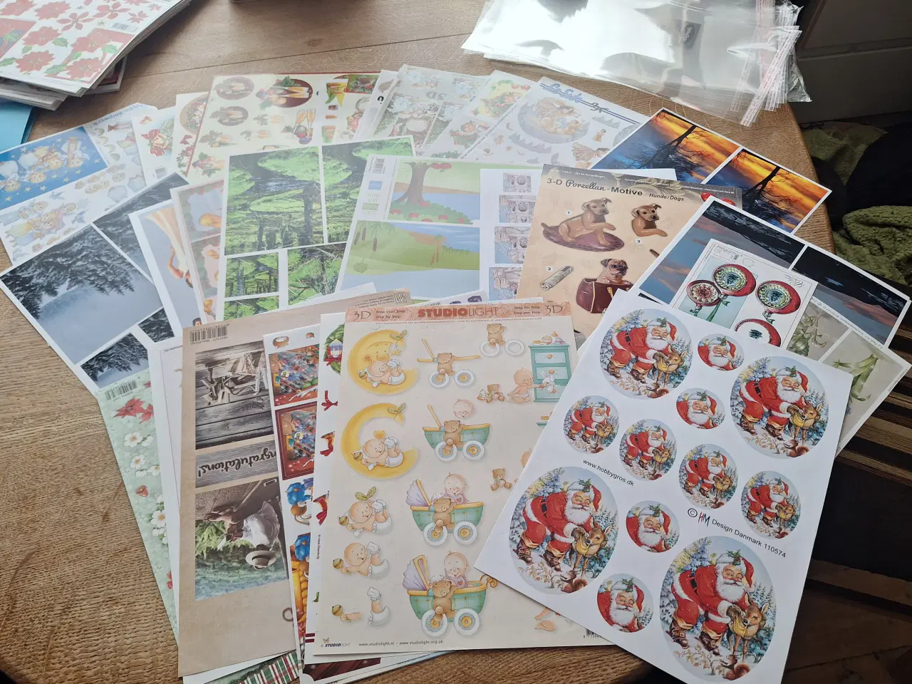 Billede 3 - Til salg meget blandet 3d ark pakke 20 med 40 stk