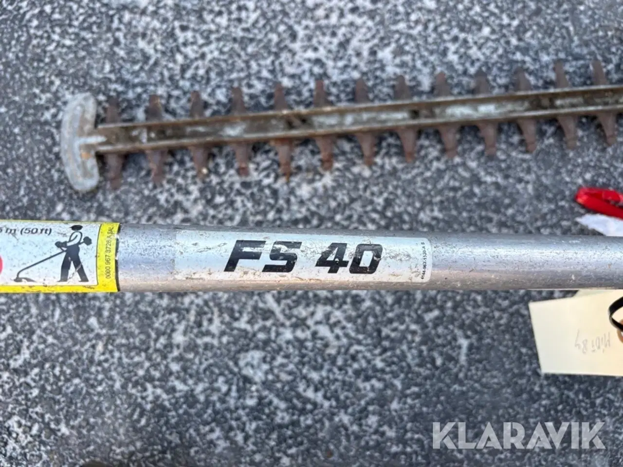 Billede 12 - Løvblæser, hækkeklipper og græstrimmer STIHL,metabo