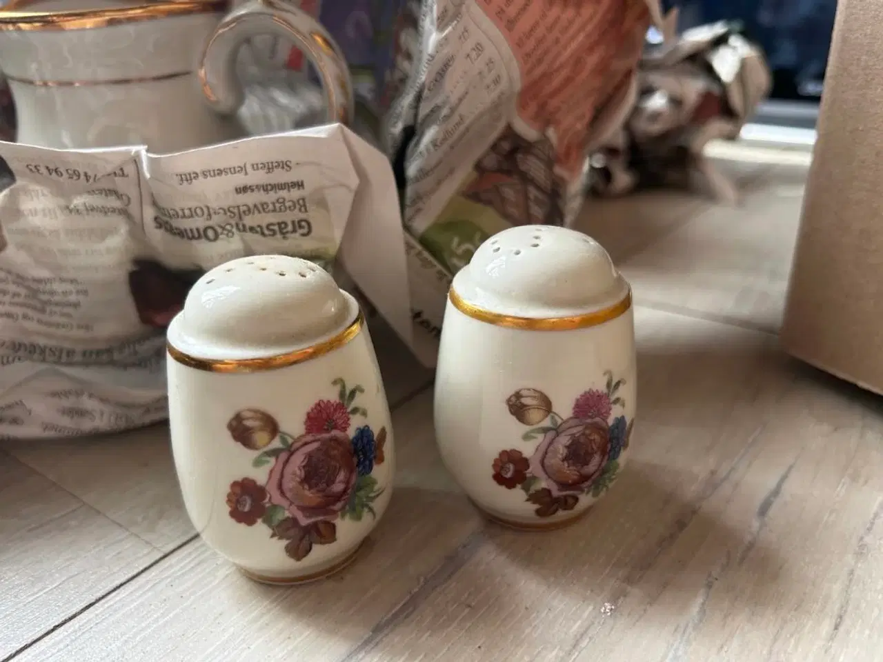 Billede 4 - Antik service fra kjøbenhavn porcelains malleri