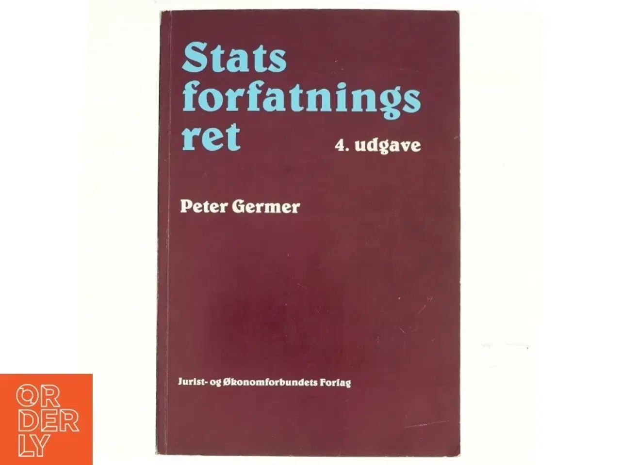 Billede 1 - Statsforfatningsret af Peter Germer (Bog)