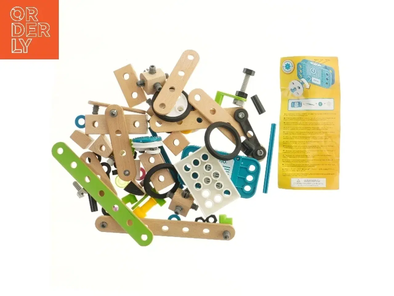 Billede 1 - Byggesæt med forskellige komponenter fra Brio