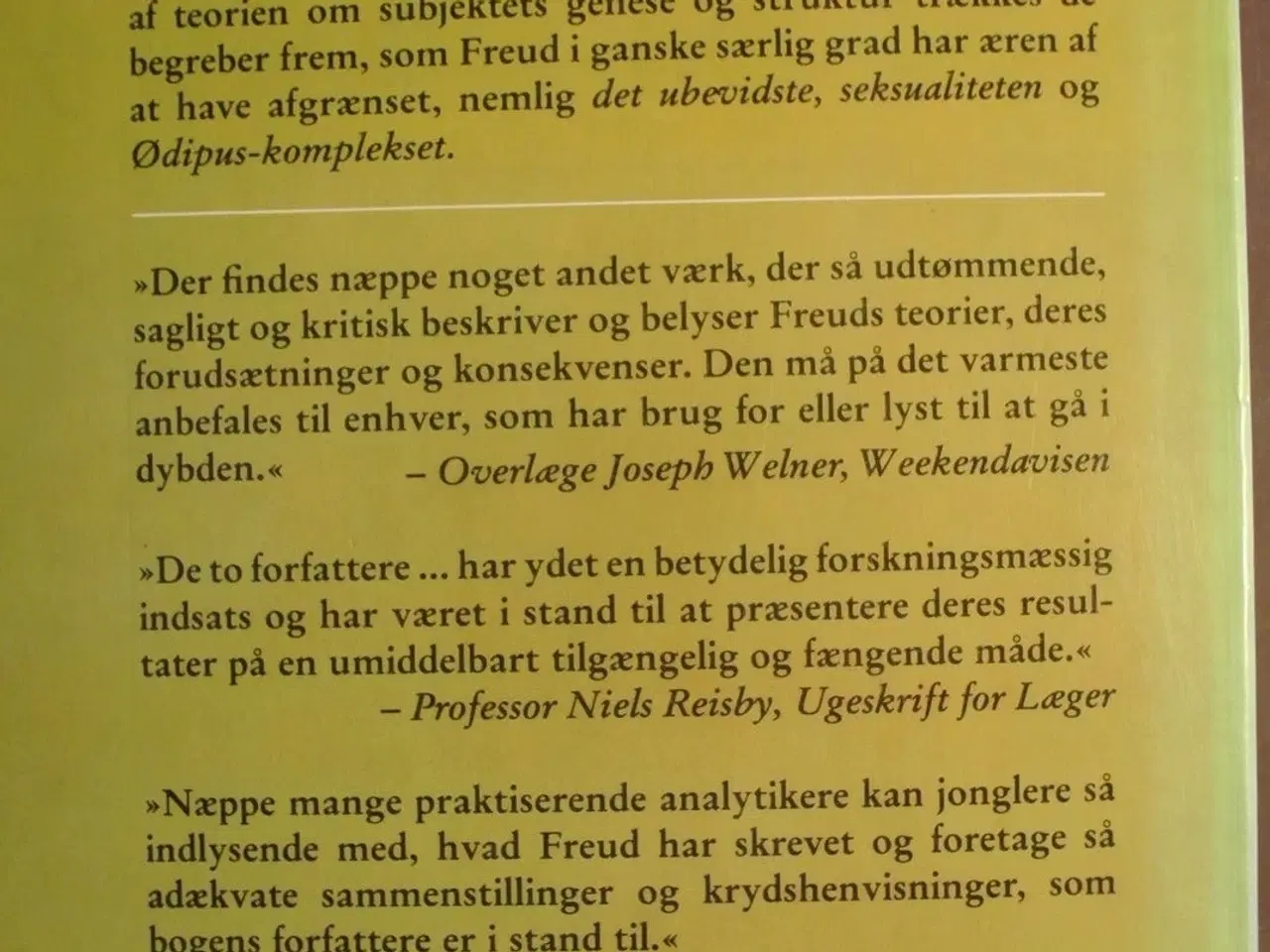 Billede 2 - freuds psykoanalyse, af ole andkjær olsen og simo 
