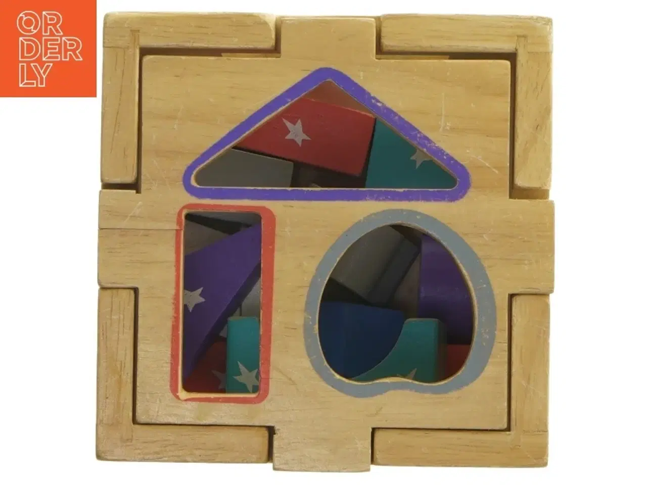 Billede 6 - Træform-sorteringslegetøj (str. 14x14x14 cm)