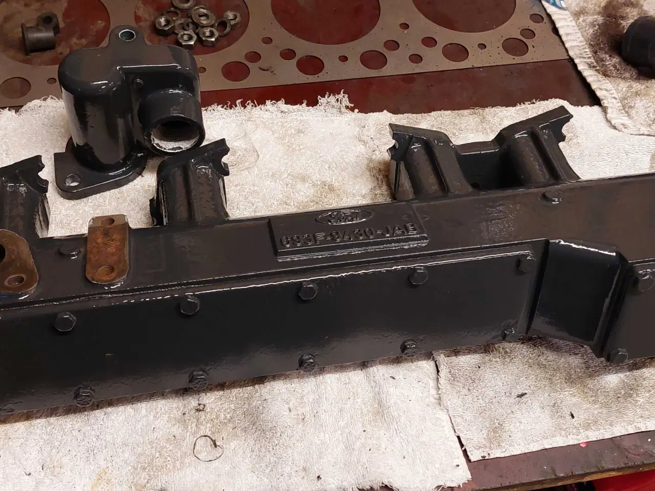 Billede 1 - Ford 2704ET udstødningsmanifold og turbo til bådmo