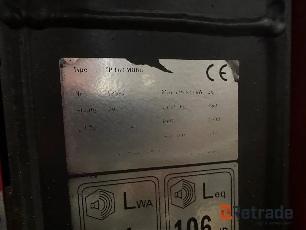 Billede 4 - TP TP 160 mobil