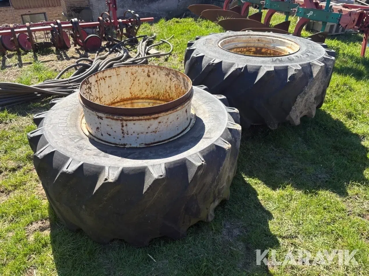 Billede 1 - Tvillingehjul Titan AG49M 2 styk