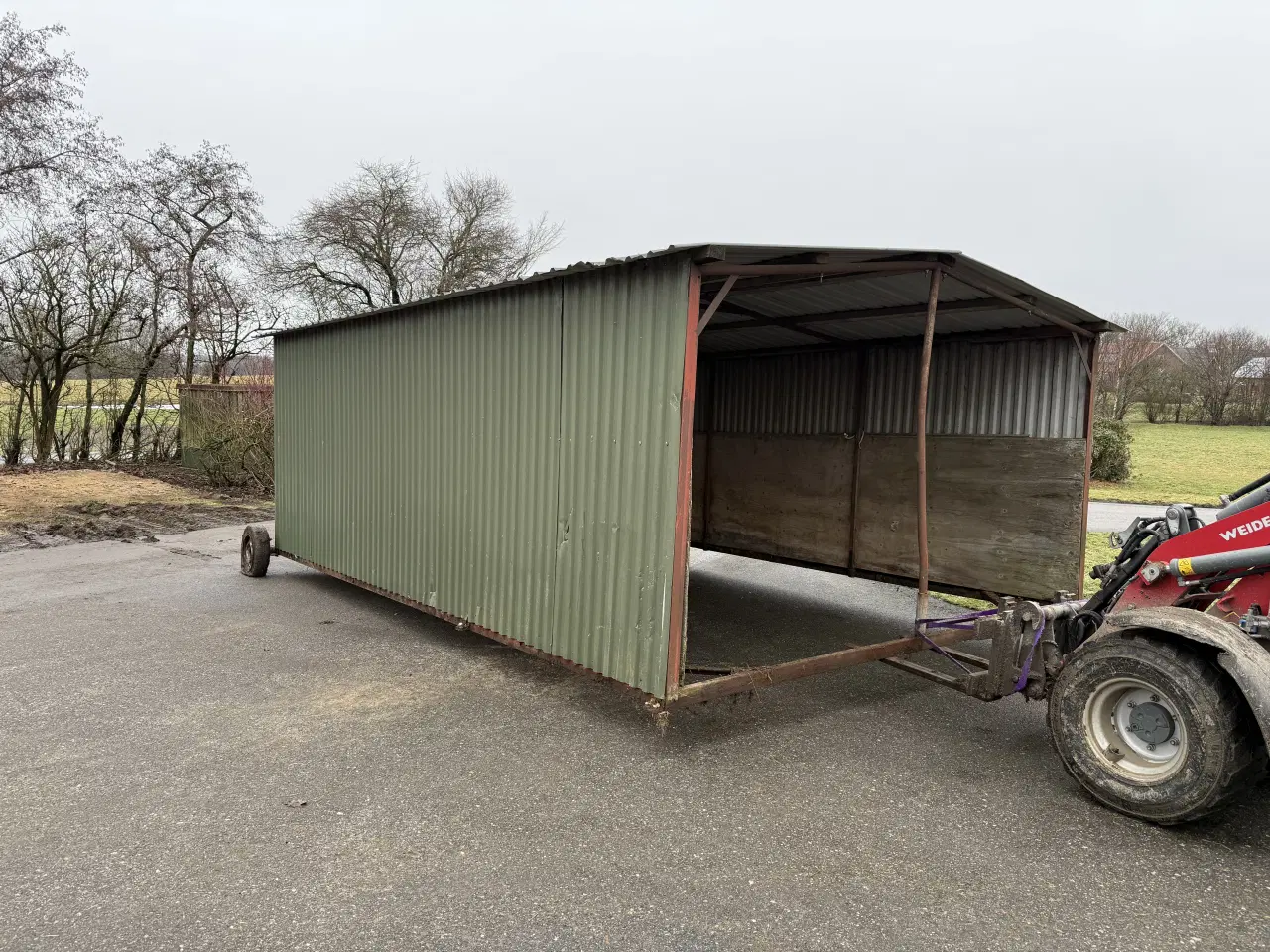 Billede 1 - Læskur / hytte til kreatur eller heste