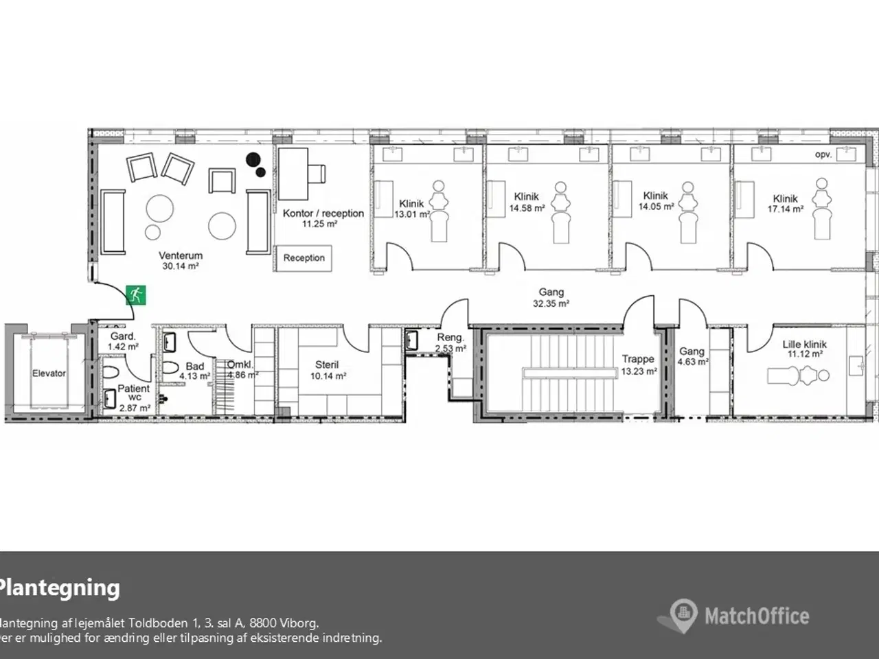 Billede 13 - 234 m² kliniklejemål i velbesøgt sundhedshus