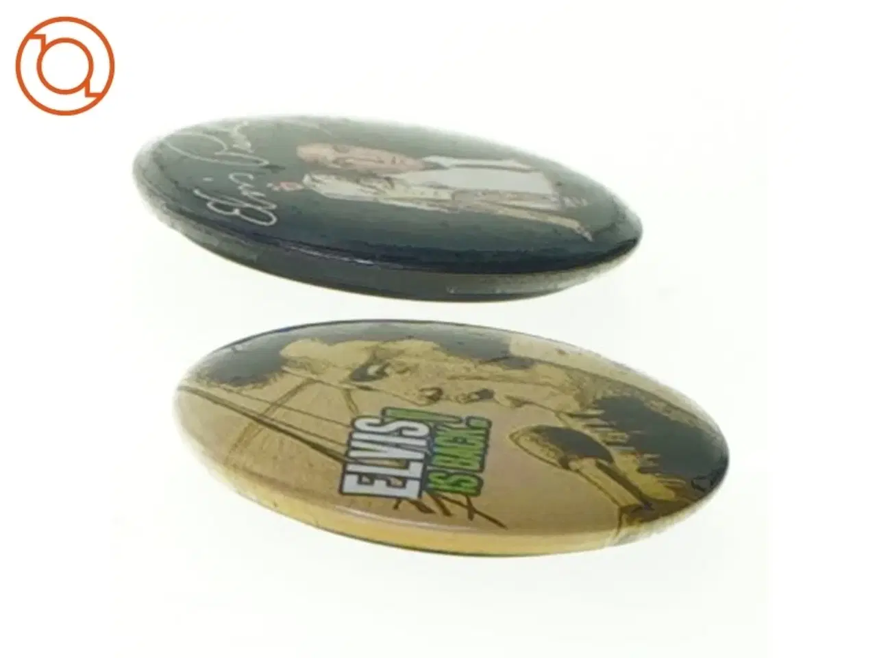 Billede 3 - Badge med Elvis Presley (str. 5 cm)