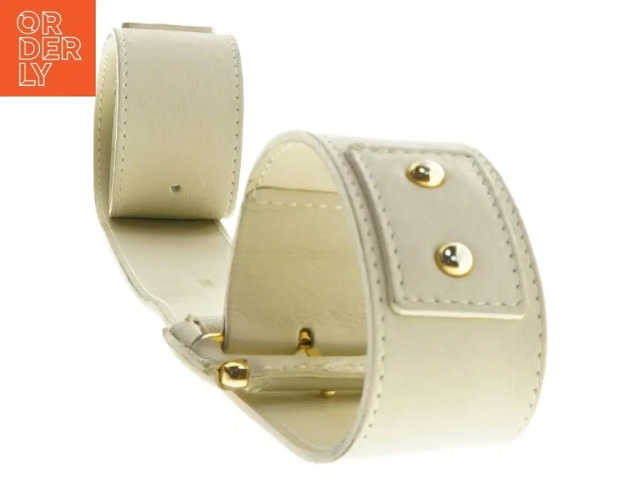 Billede 4 - Beige bælte fra Maxmara (str. 95 x 5 cm small)