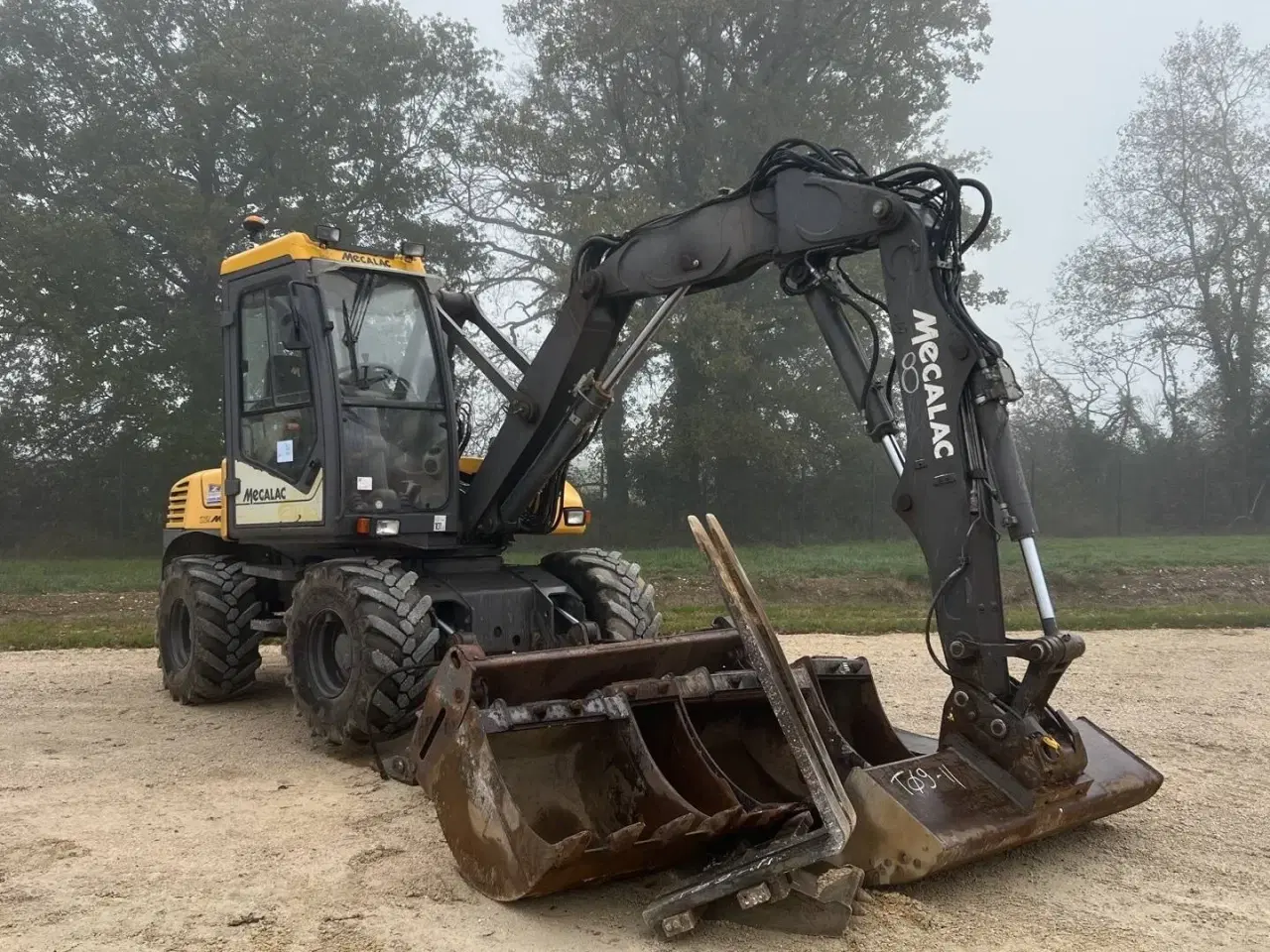 Billede 2 - hjulgraver Mecalac 12 MTX