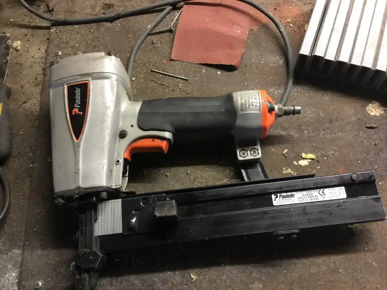 Billede 1 - Paslode klammepistol 