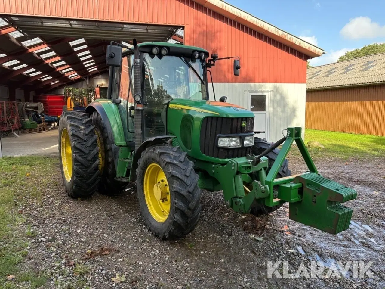 Billede 8 - Traktor John Deere 6420