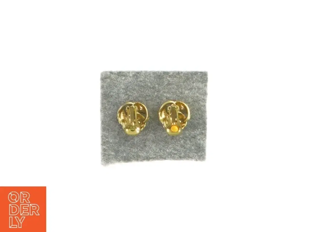 Billede 2 - Gyldne Clips øreringe (str. Ø: 2 cm)