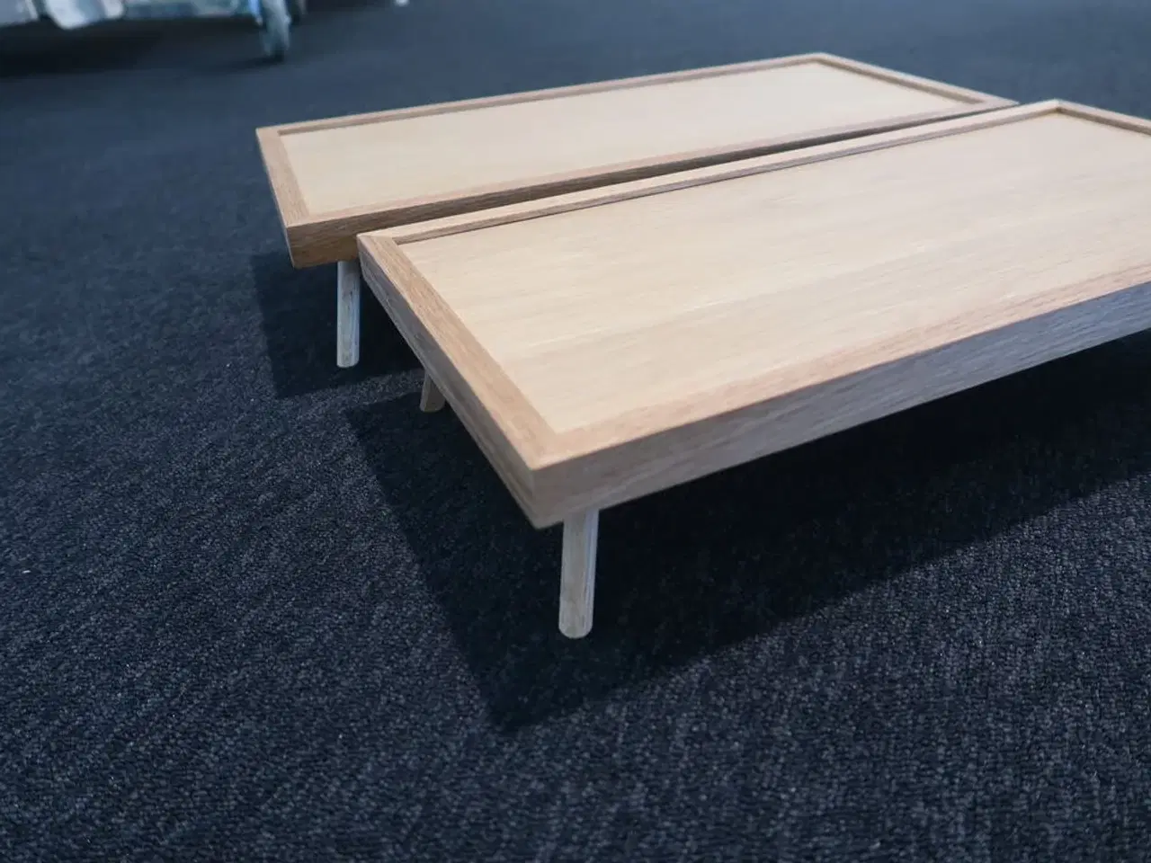 Billede 2 - 2 stk. Opsats træ B500 x D240 x H80 mm Loft Playground (ubrugte i original kasse)