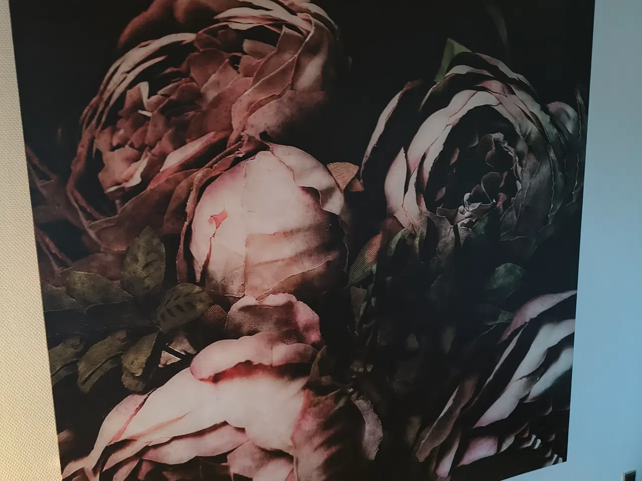 Billede 1 - Stort lærredsbillede – 150 × 150 cm – som nyt