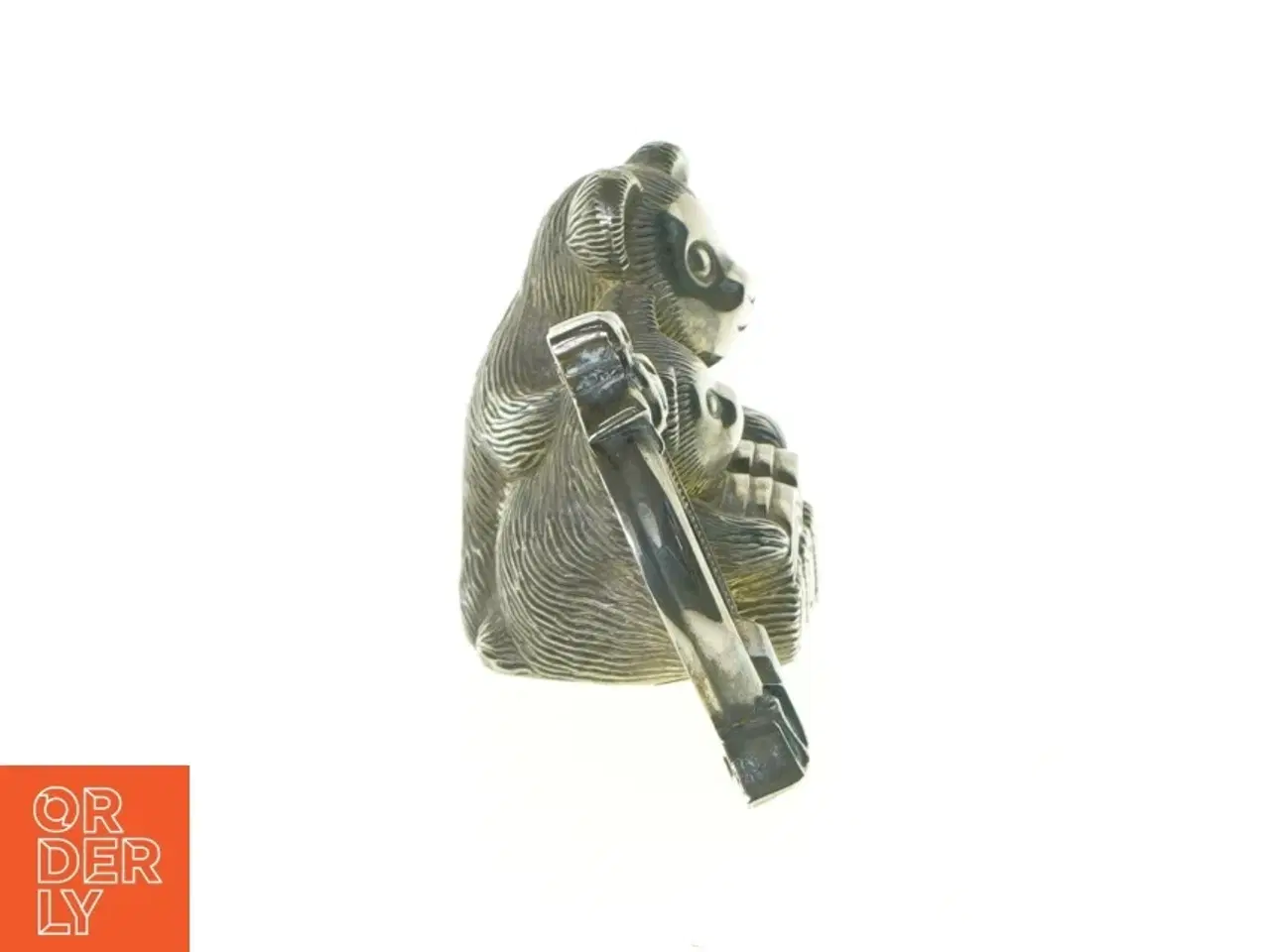Billede 4 - Sparegris, metal bamse (str. 11 x 6 x 8 cm)