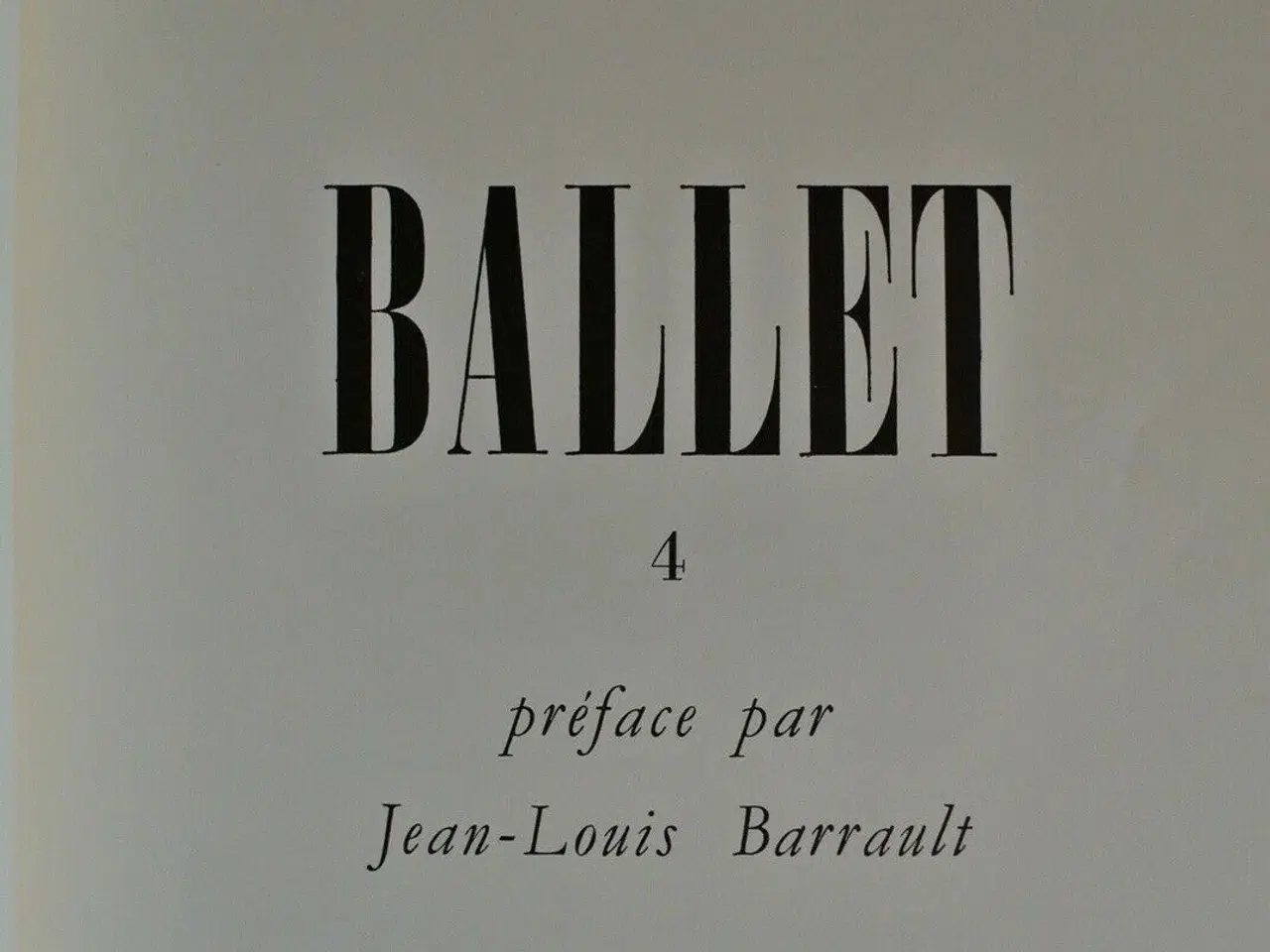 Billede 2 - ballet no 4. fransk, photographies par serge lido,