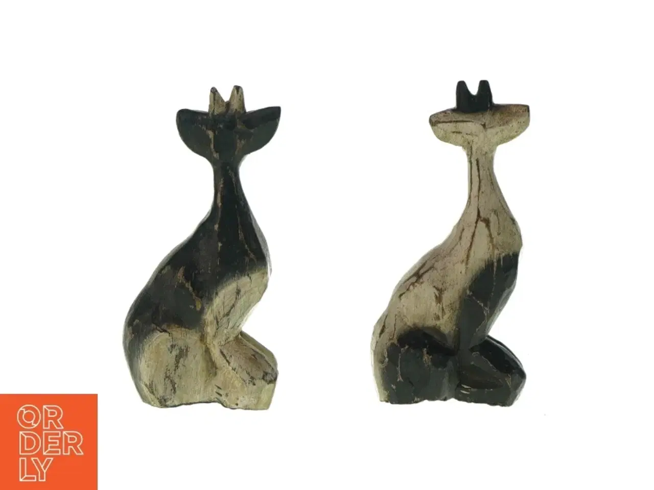 Billede 2 - Giraf træfigurer (str. H:16cm)