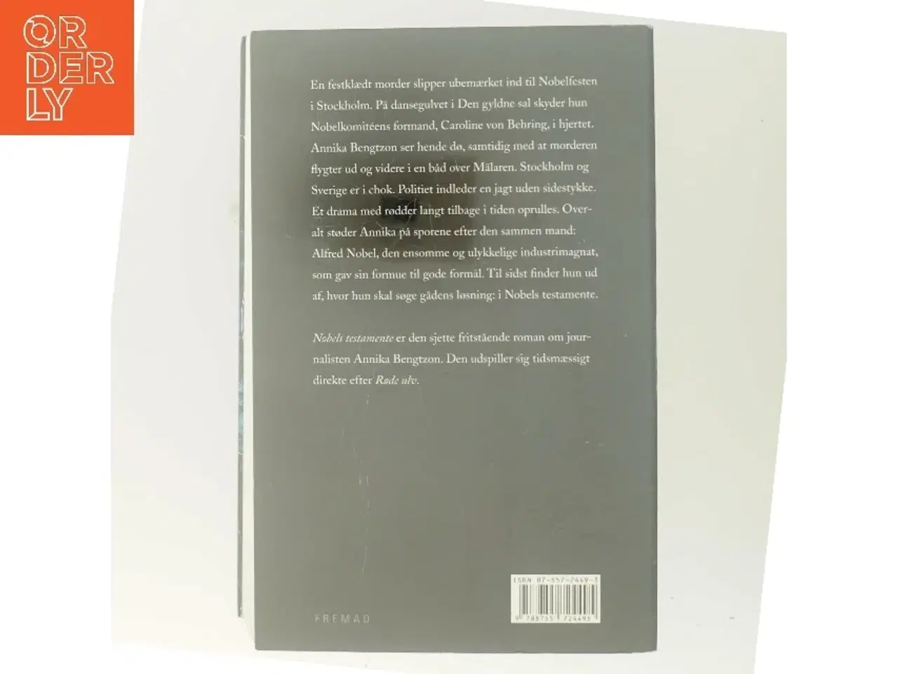 Billede 3 - Nobels testamente af Liza Marklund (Bog)