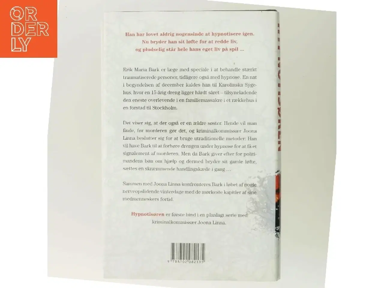 Billede 3 - Hypnotisøren af Lars Kepler (Bog)