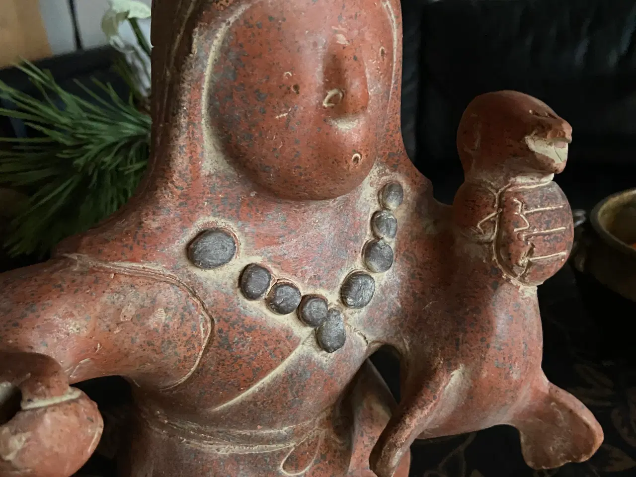 Billede 1 - Mexicansk terracotta figur