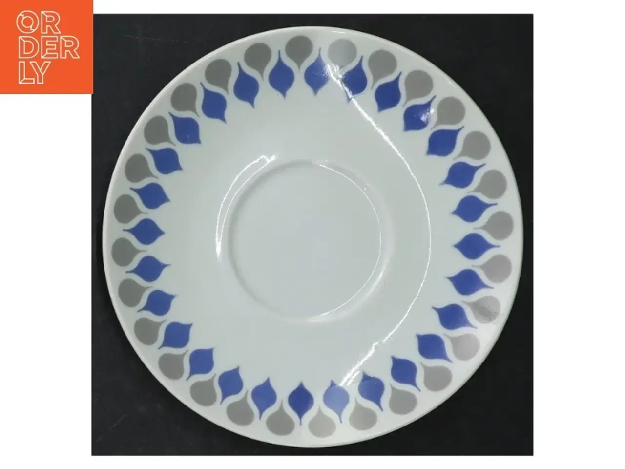 Billede 4 - Lyngby porcelænslys plader fra Lyngby (str. Ø. 15 cm. 5 styk)