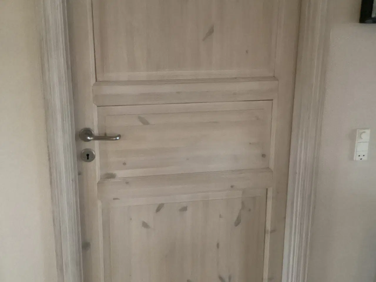 Billede 2 - Swedoor 82,5 204 cm hvidpigment