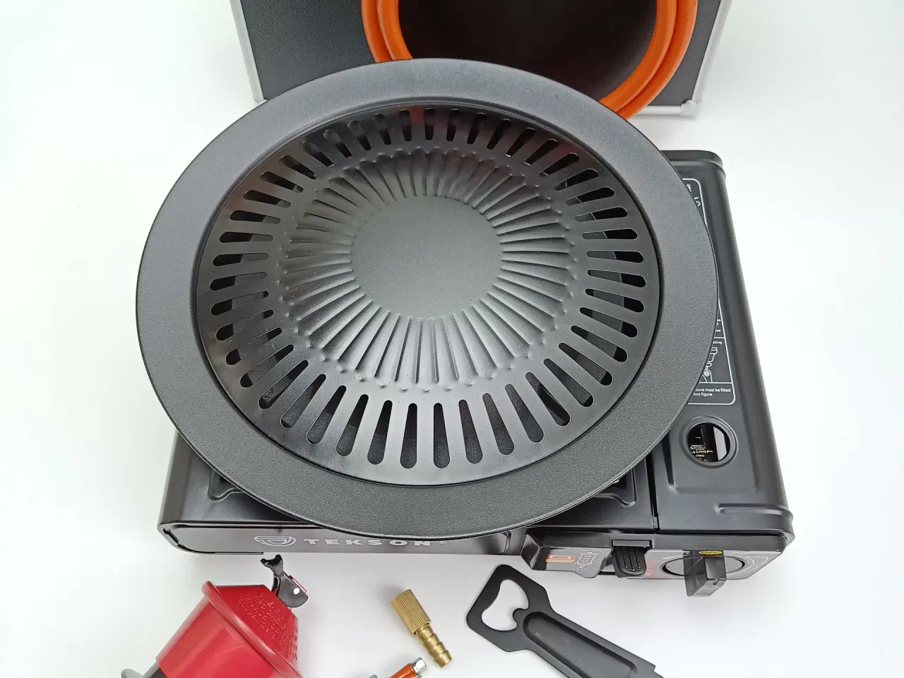 Billede 18 - NY! 2500W Gaskomfur + Gas Sæt + Grillplade