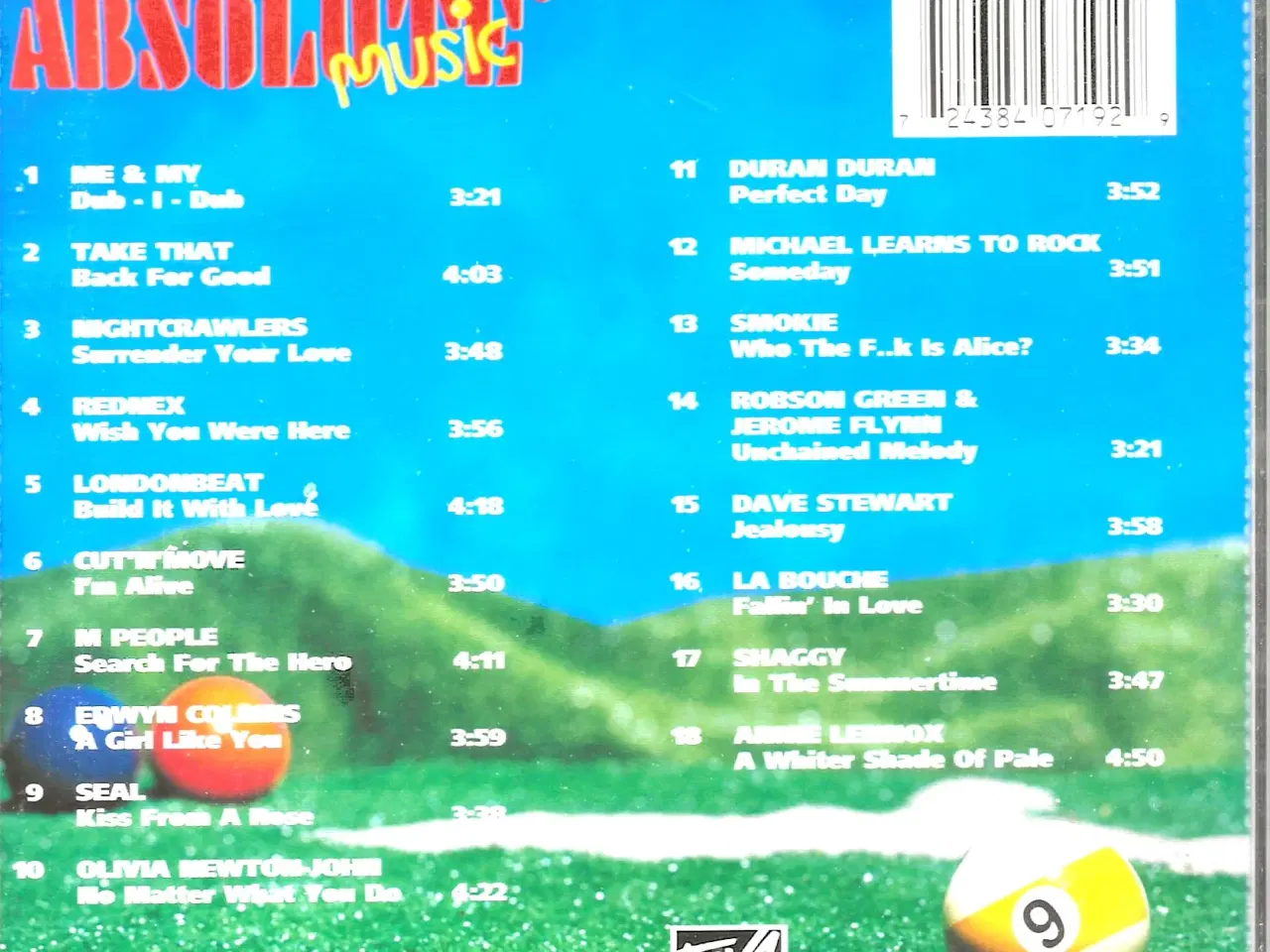 Billede 2 - Absolut Music. Syv CD'er. Nr. 9 - 15