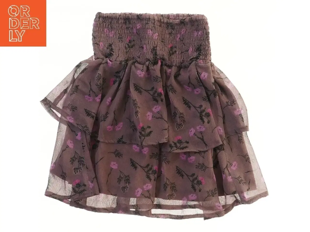 Billede 1 - Blomster mønstret nederdel fra VRS (str. 122)