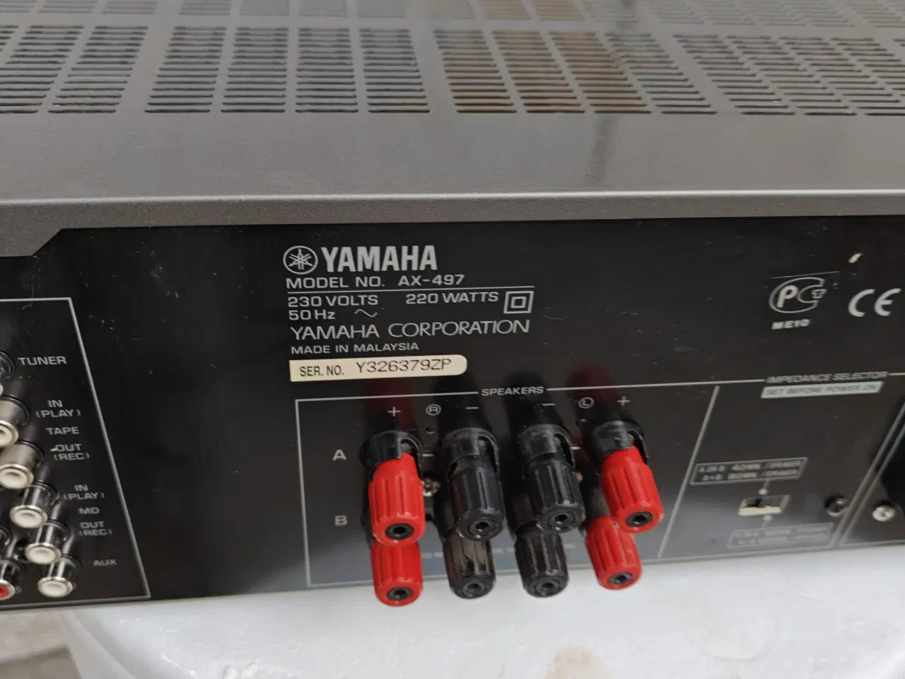 Billede 7 - Yamaha AX-497 forstærker 2*95watt