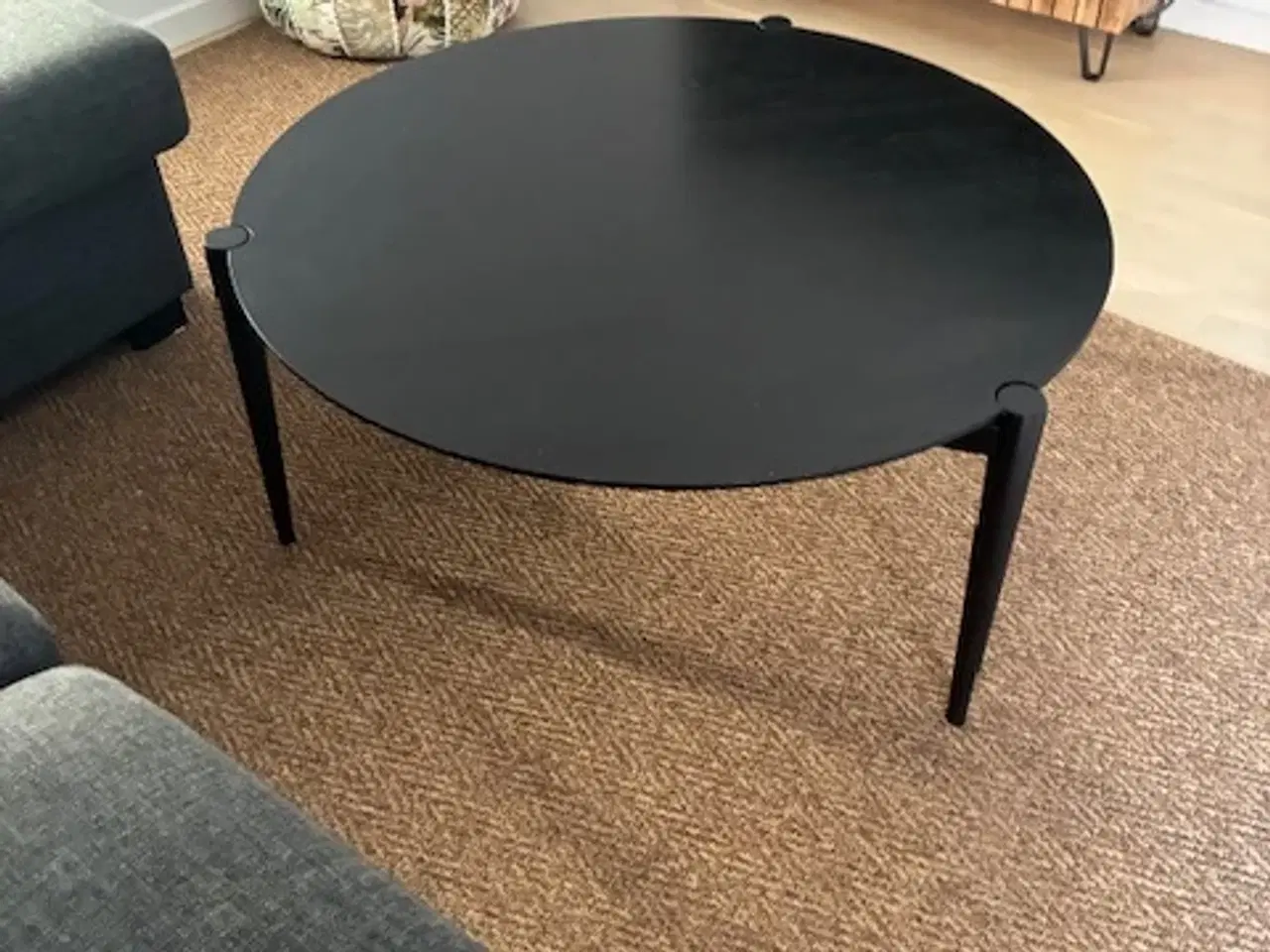 Billede 2 - Sofabord sort eg
