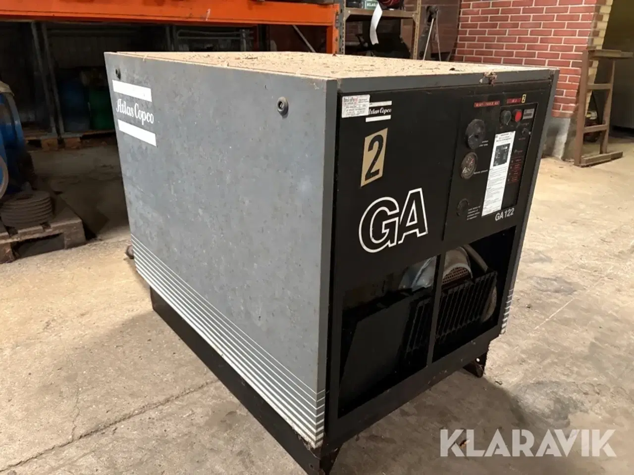 Billede 2 - Kompressorer Atlas copco GA122