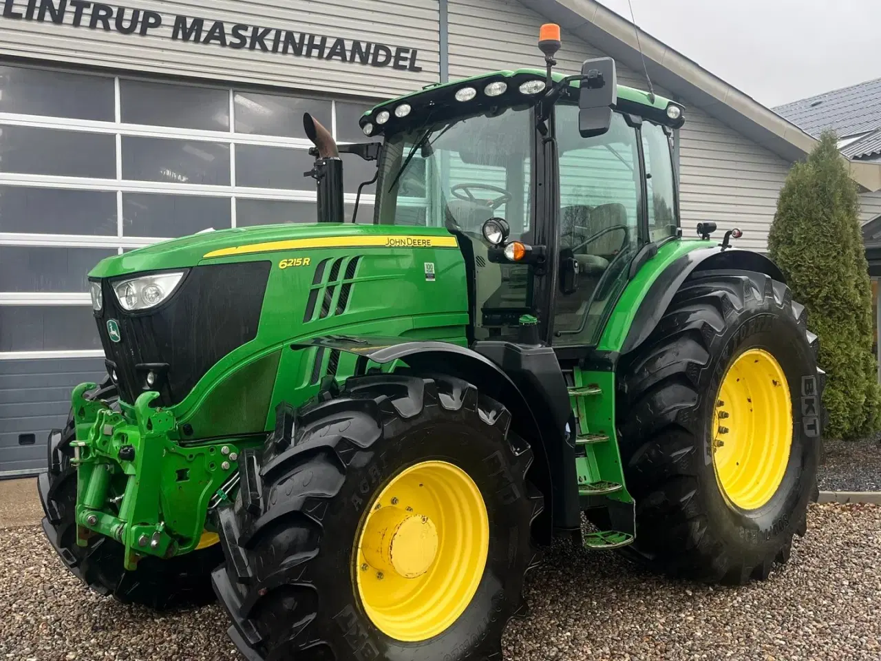 Billede 2 - John Deere 6215R Med frontlift 50KMT