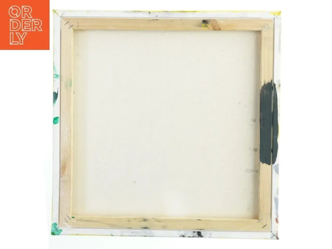 Billede 2 - Abstrakt maleri 40x40 cm (str. 40x40 cm)