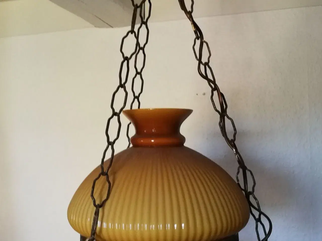Billede 1 - Flot gammel loftlampe
