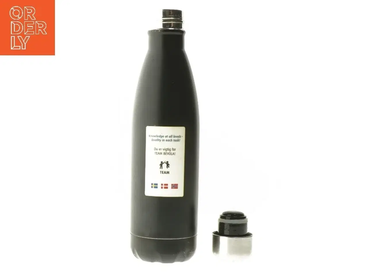 Billede 3 - Sort termoflaske, 26 cm fra Harald Nyborg (str. 26 cm)