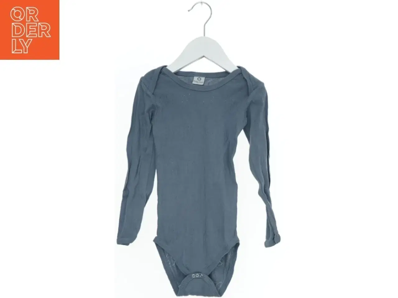 Billede 1 - Langærmet bodystocking med elefantmønster fra Smallstuff (str. 98)