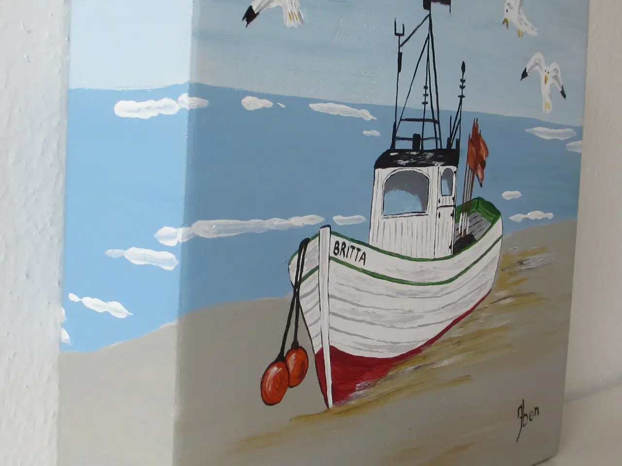 Billede 2 - KUNSTKLODS nr. G 138