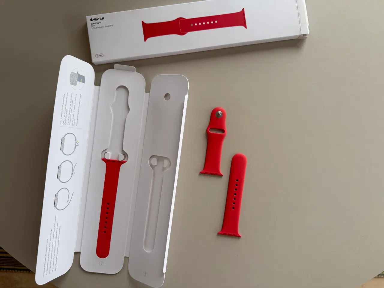 Billede 1 - Apple sport band til Apple Watch i pink