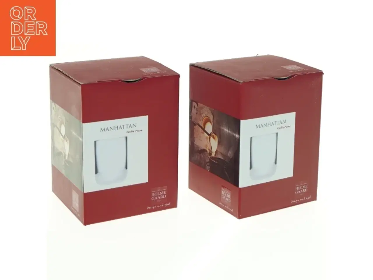 Billede 1 - Holmegaard Manhattan glas fra Holmegaard (str. 11 x 7 cm)