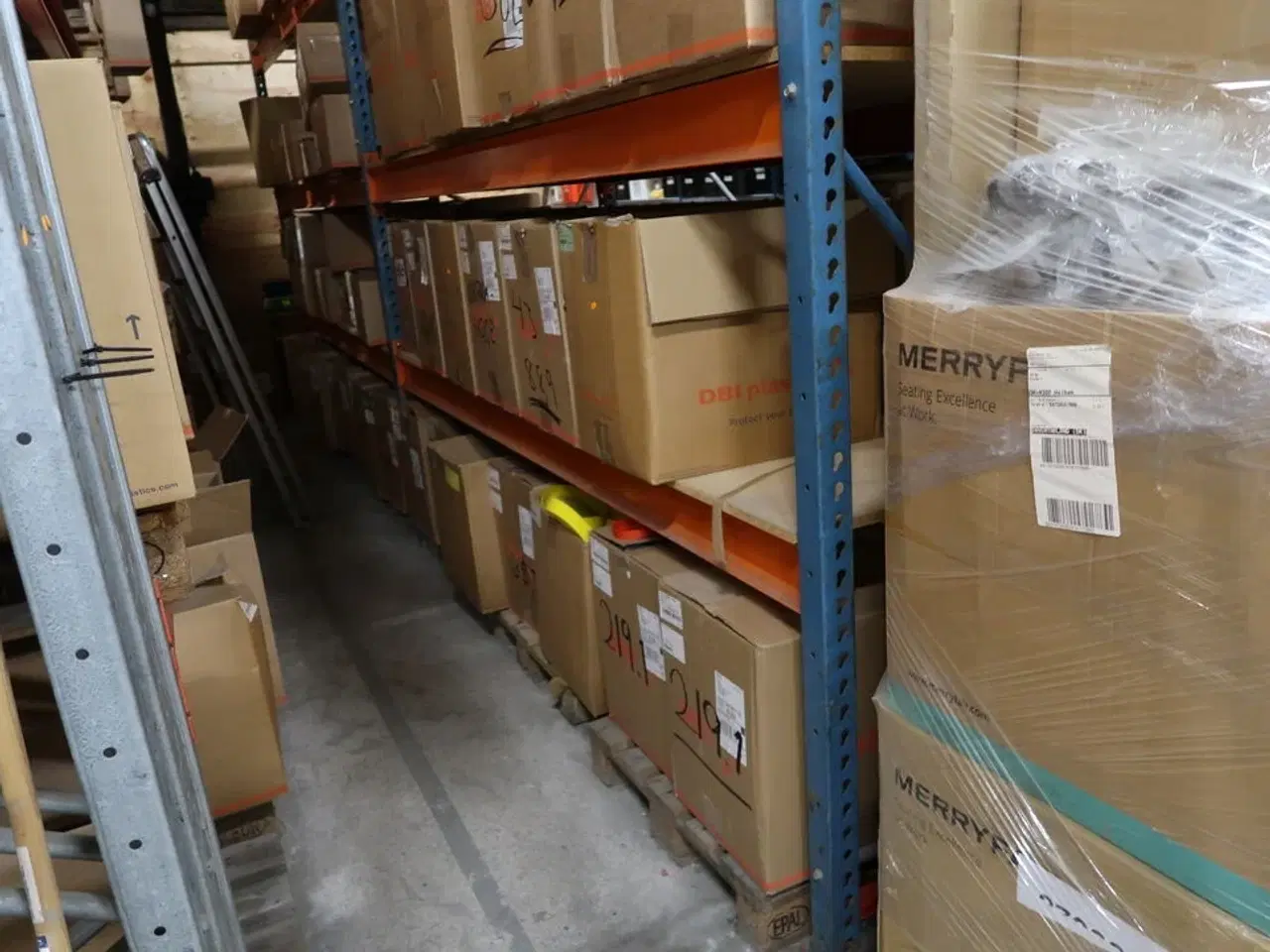 Billede 4 - 2 fag lagerreoler uden indhold